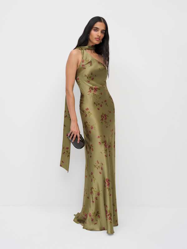 Jazzlyn Silk Dress - Demi