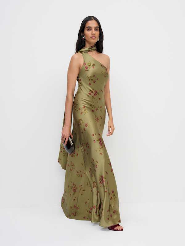 Jazzlyn Silk Dress - Demi