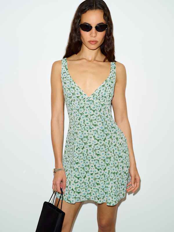 Livia Dress - Daisy Meadow