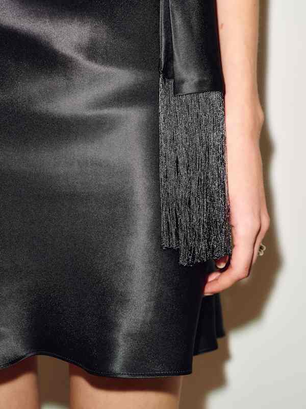Helen Silk Dress - Black