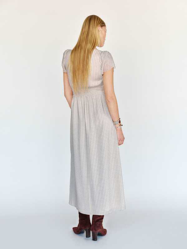 Drusilla Dress - Black Plaid