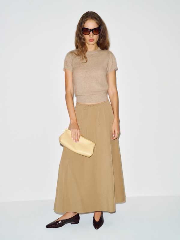 Cleo Skirt - Khaki