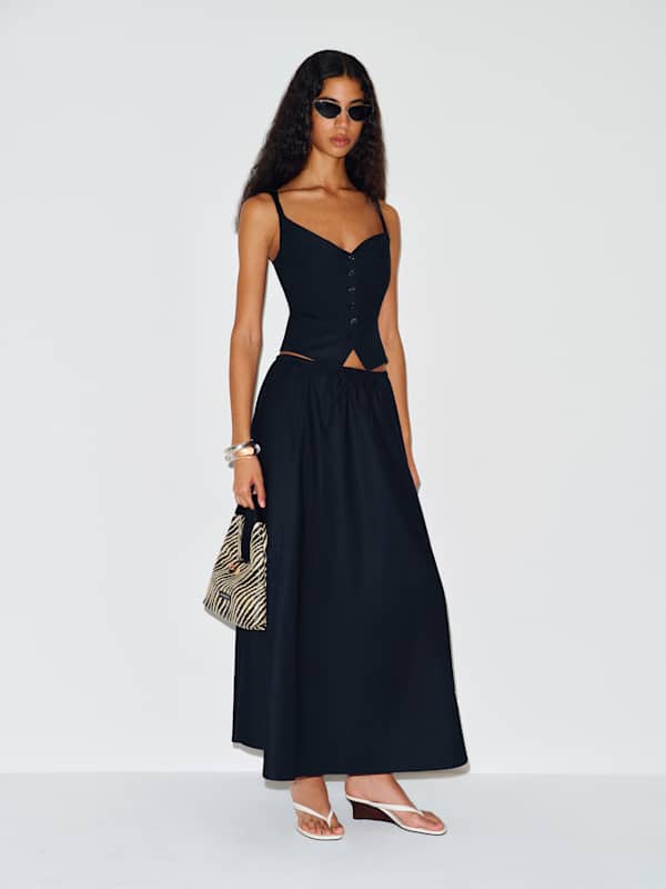 Cleo Skirt - Midnight