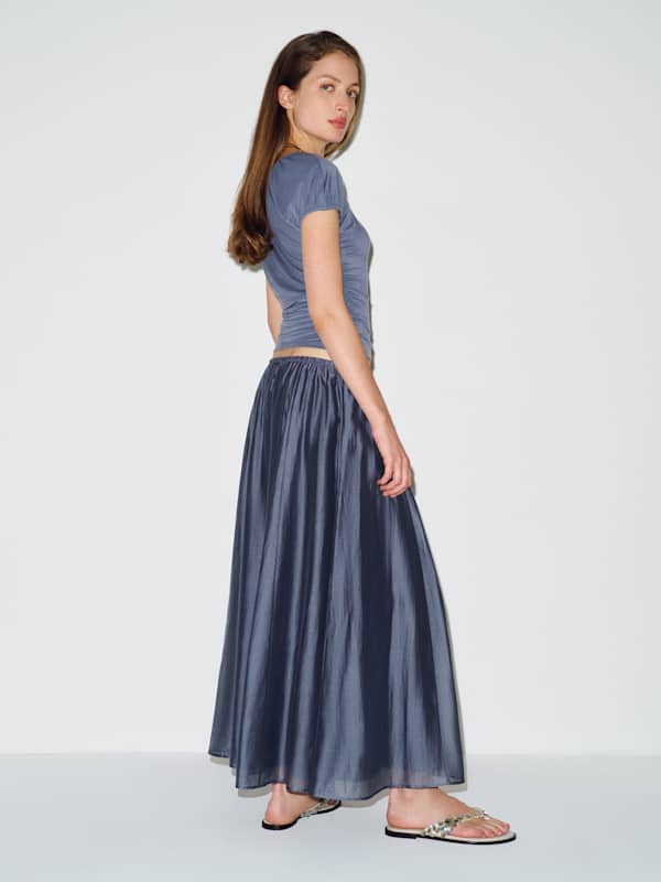Cleo Skirt - Slate