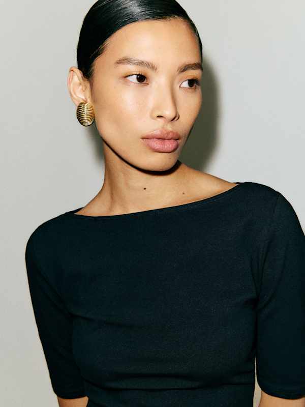 Santino Knit Top - Black