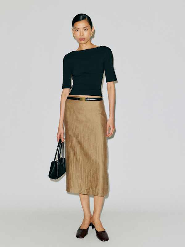 Santino Knit Top - Black