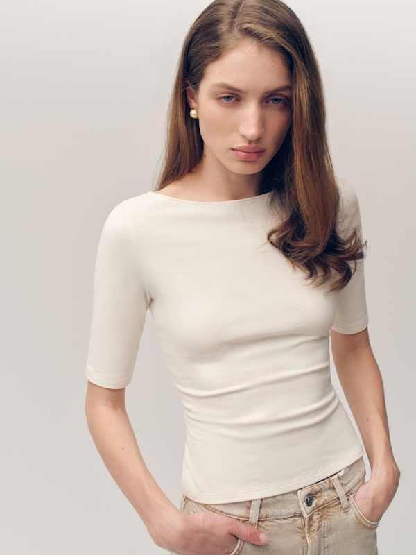 Santino Knit Top - Fior Di Latte