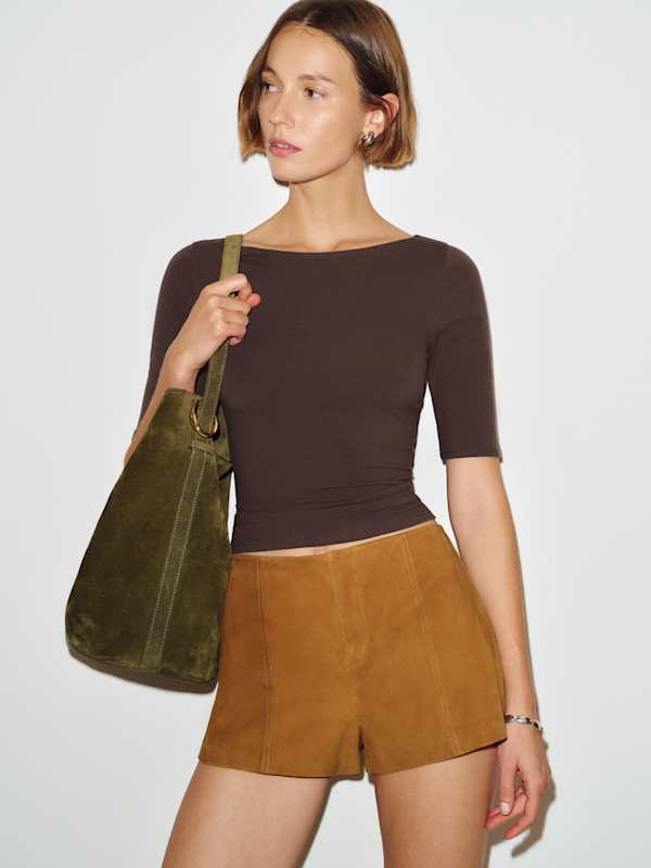 Santino Knit Top - Mole