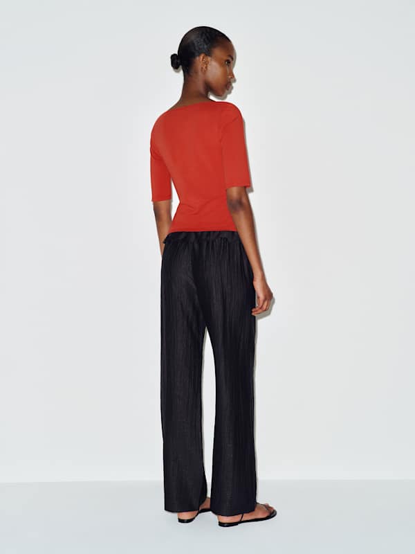 Santino Knit Top - Sundried Tomato