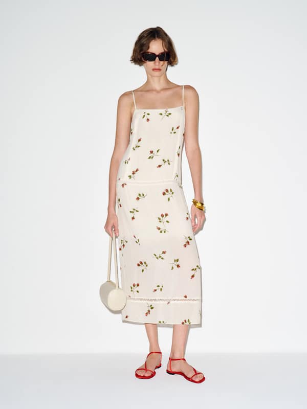 Delfina Dress - Floating Rose