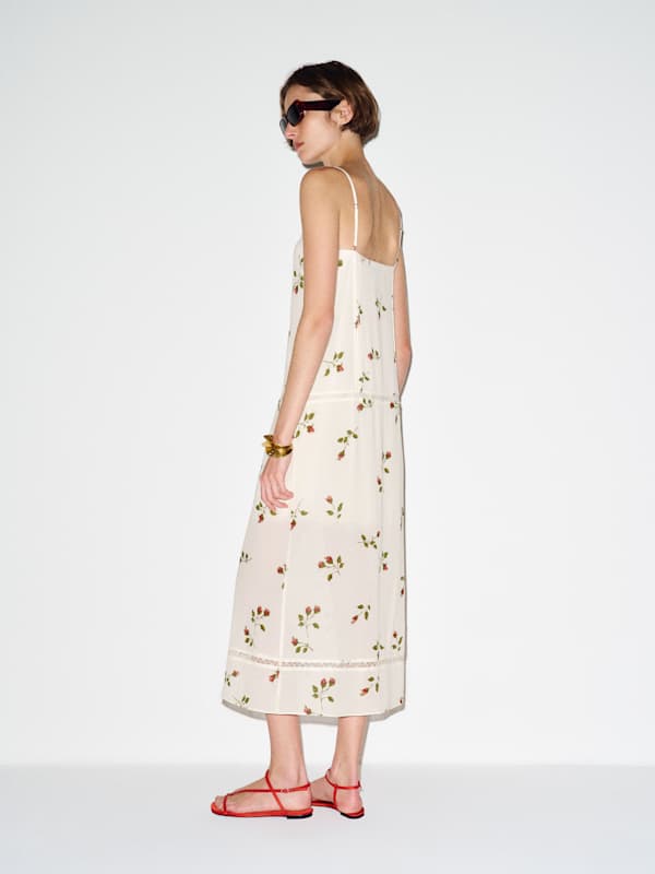 Delfina Dress - Floating Rose