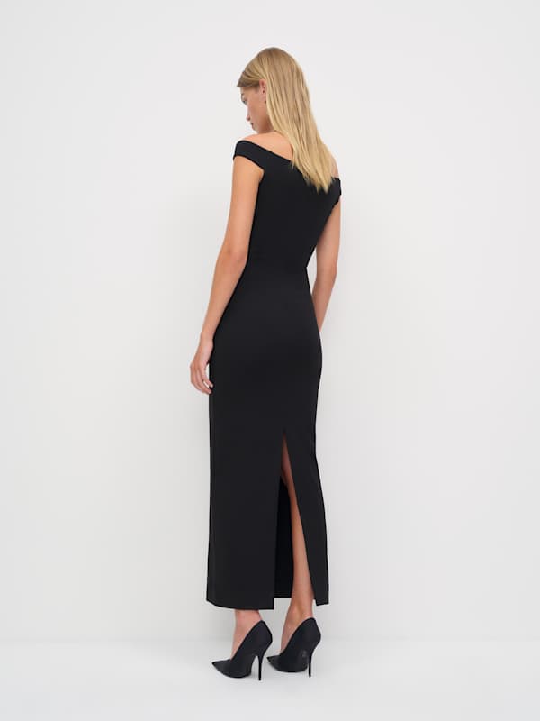 Devon Knit Dress - Black