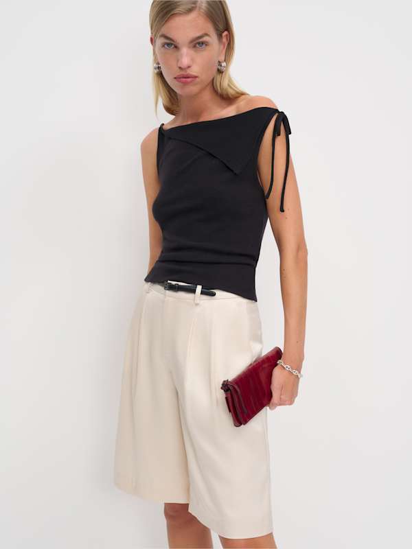 Emma Knit Top - Black