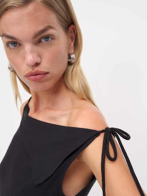 Emma Knit Top - Black