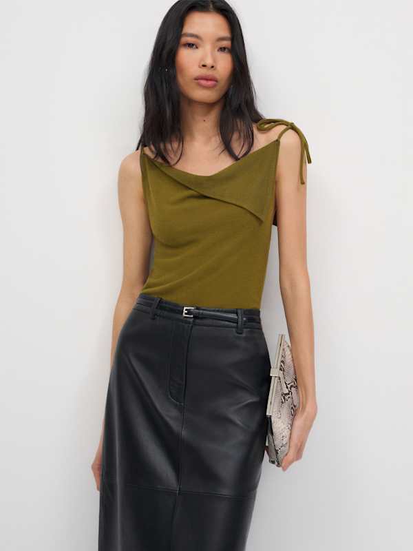 Emma Knit Top - Pear