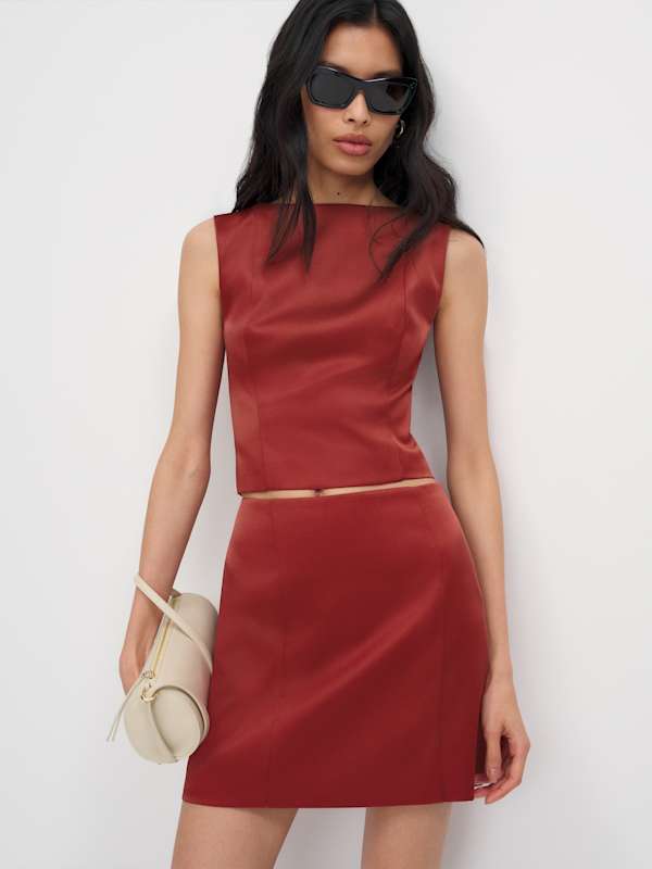 Grace Two Piece - Deep Red