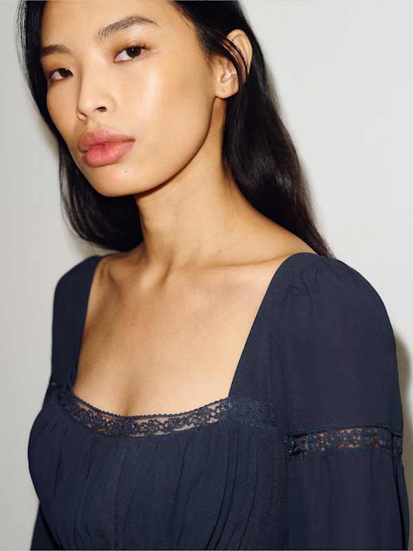 Claribel Dress - Midnight