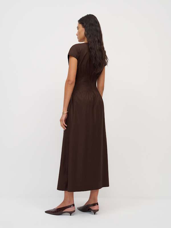 Aintana Dress - Cafe