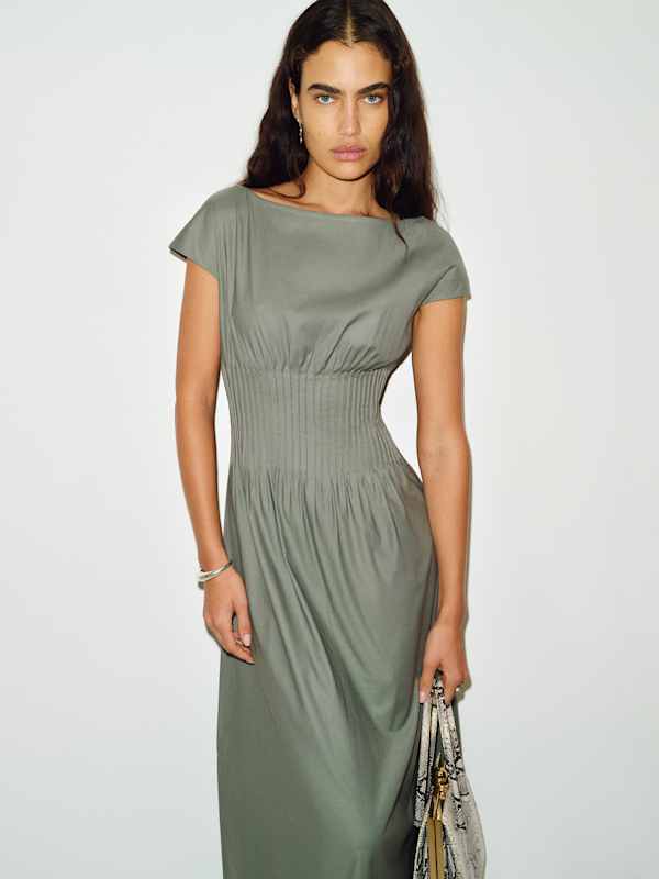 Aintana Dress - Sage Green