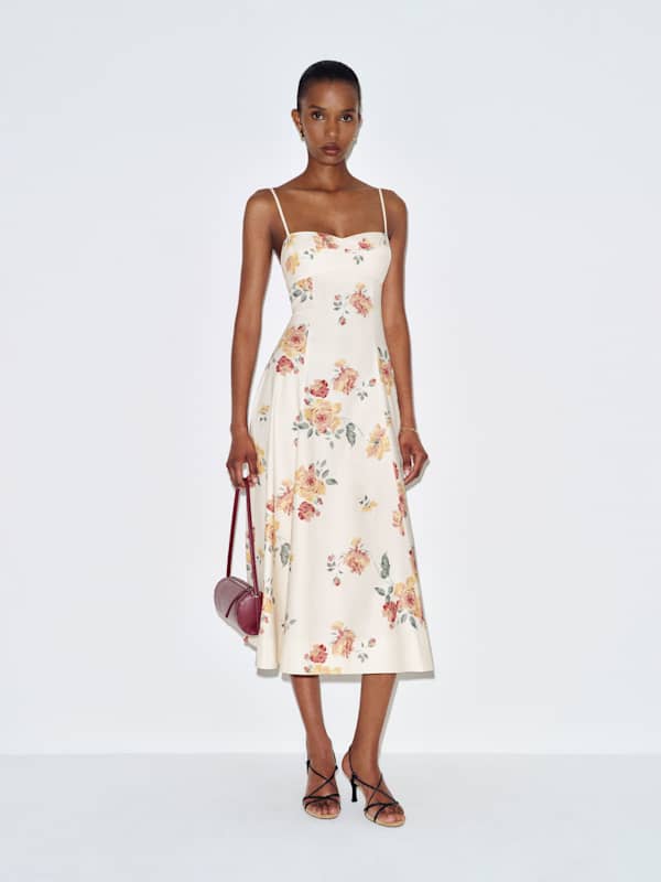 Kailani Dress - Climbing Rose