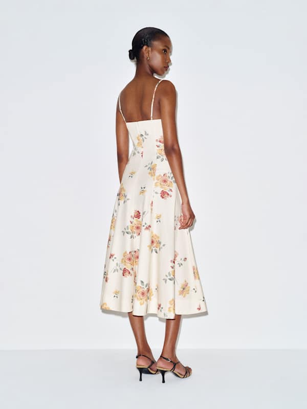 Kailani Dress - Climbing Rose