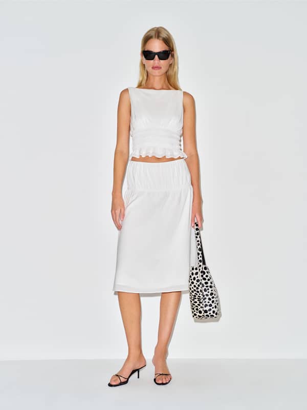Clement Two Piece - White