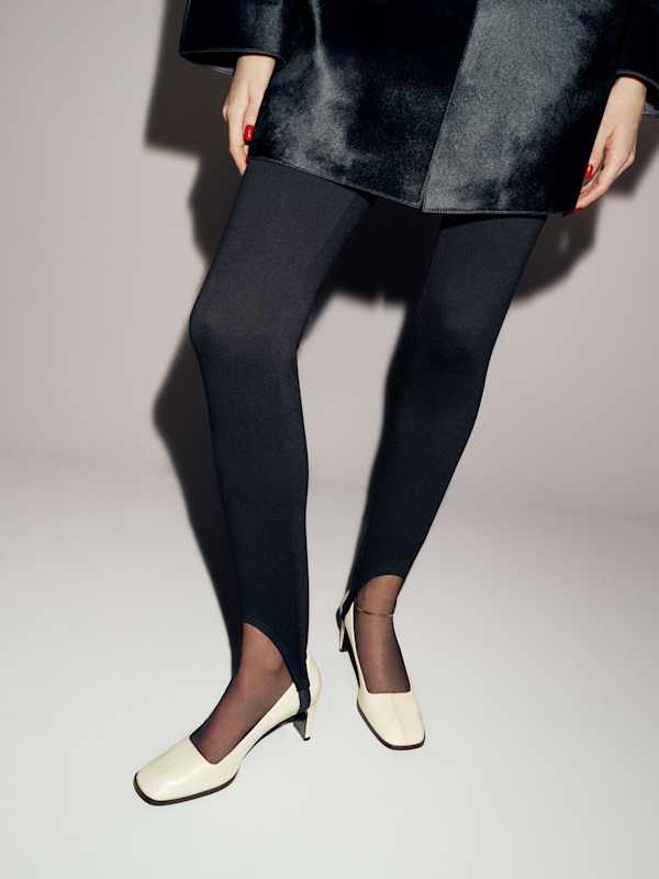 Inez High Pump - Almond Leather