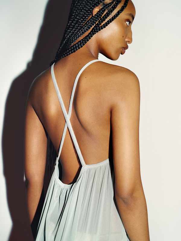 Lauren Knit Dress - Powder Blue