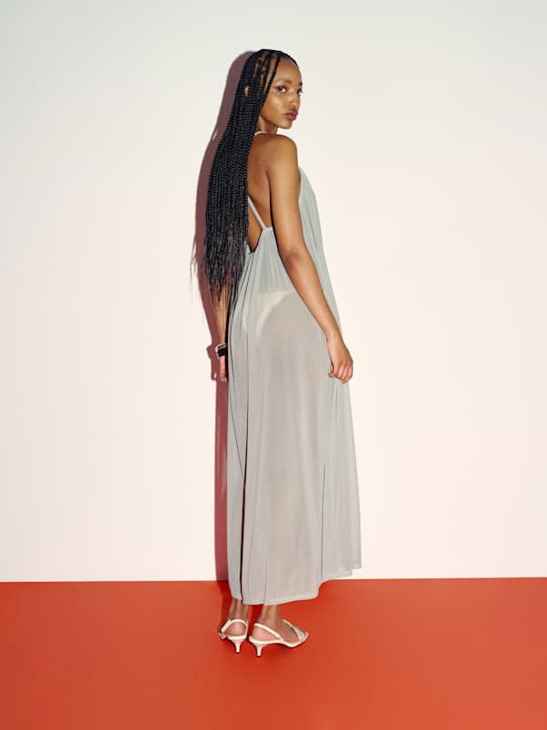 Lauren Knit Dress - Powder Blue