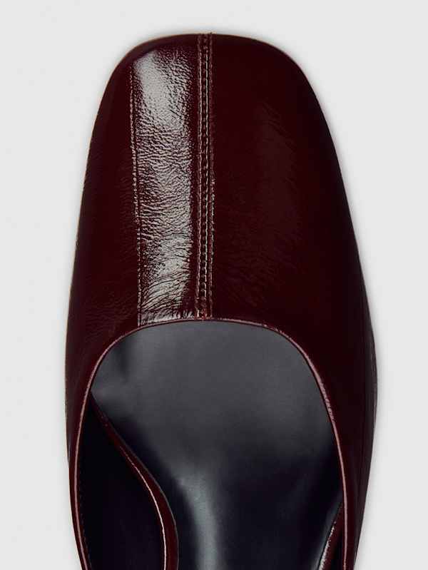 Inez Heeled Mule - Ruby Eel