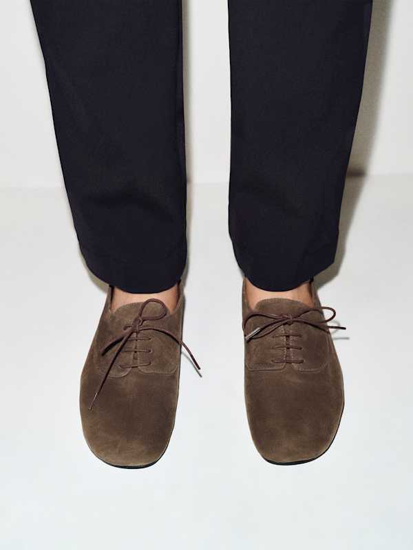Buffy Oxford - Clove Suede