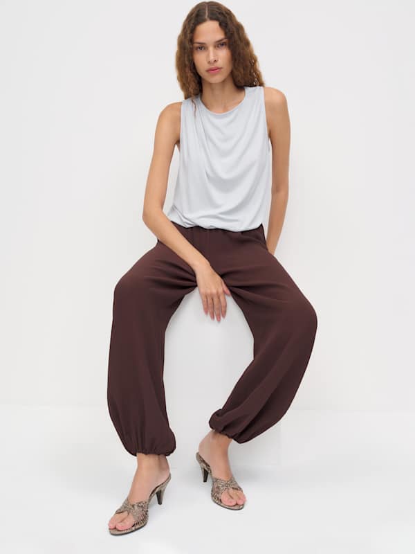 Woodlyn Heeled Thong - Tan Snake