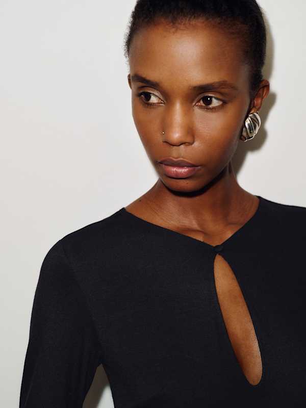 Piper Knit Dress - Black