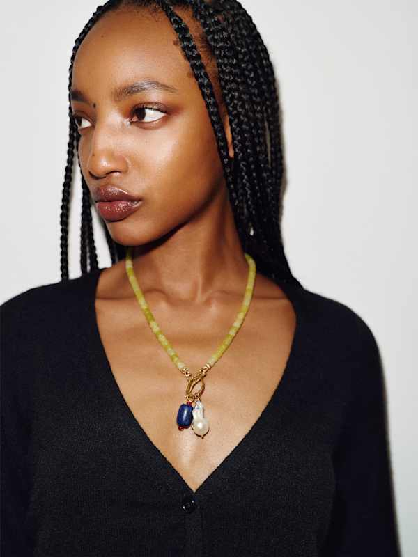 Bloom Cashmere V - Neck Cardigan - Black