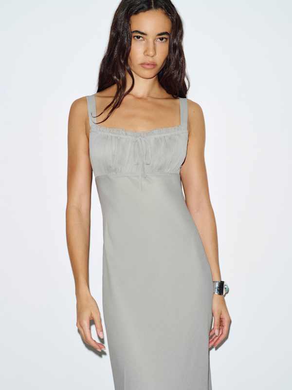 Liliosa Dress - Earl Grey