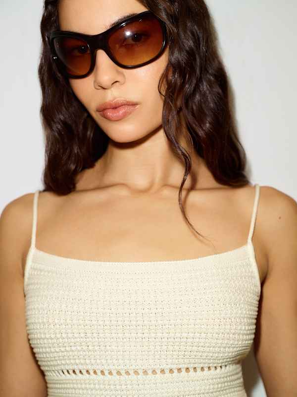 Starling Cotton Sweater Tank - Fior Di Latte