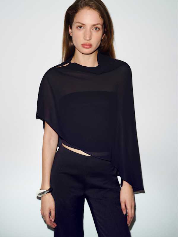 Lilibeth Cape - Black