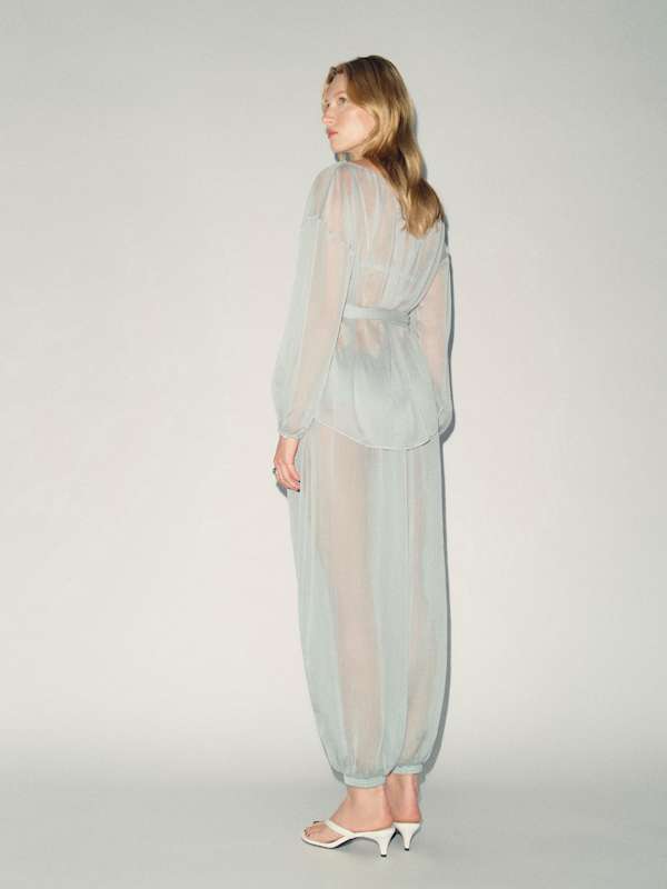 Isola Top - Dusty Blue