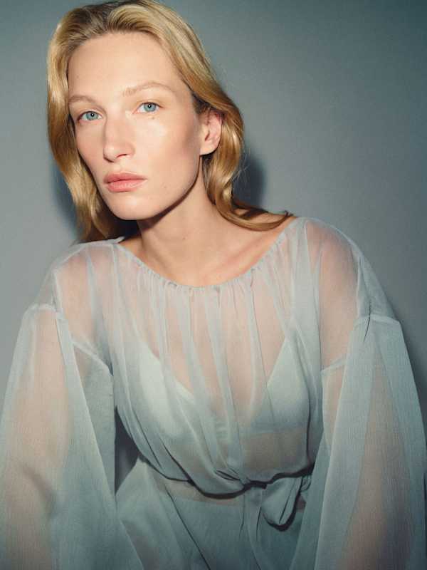 Isola Top - Dusty Blue