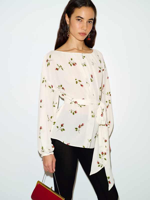 Isola Top - Floating Rose