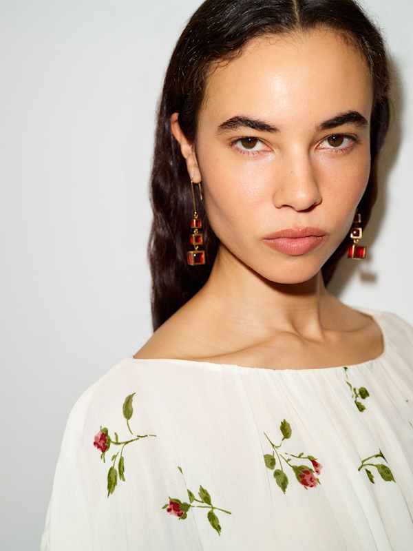 Isola Top - Floating Rose