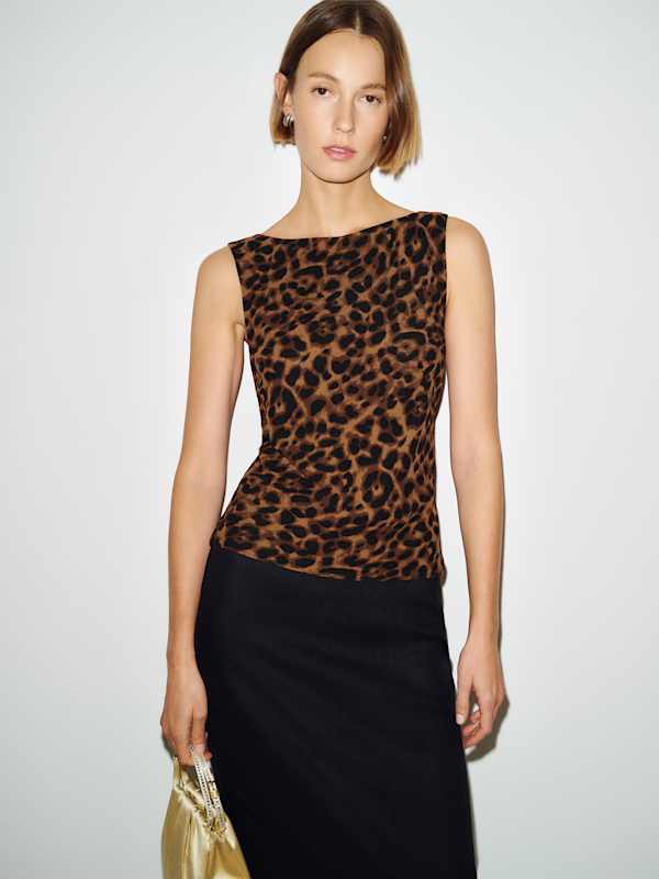Dorthea Top - Panther