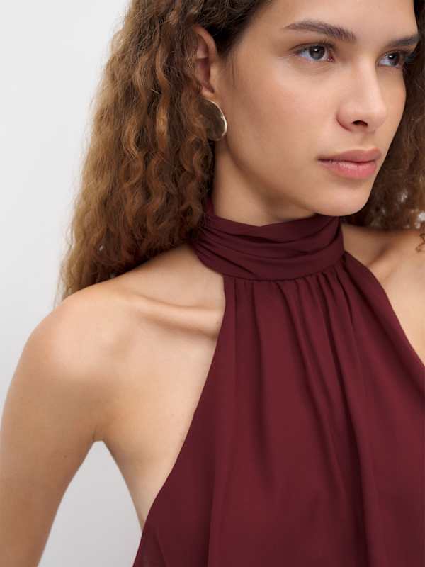 Karla Dress - Blackberry