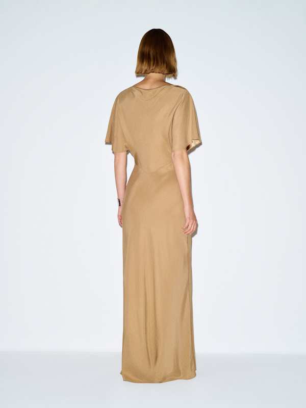 Caila Silk Dress - Riesling