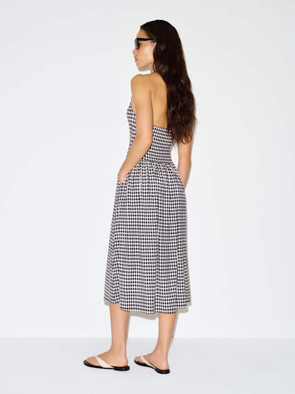 Clara Knit Dress - April Check