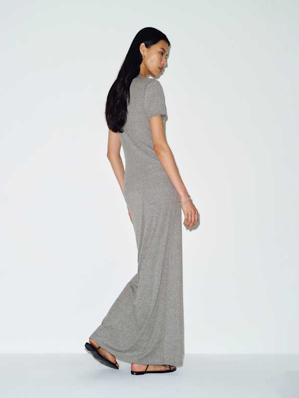 Max Knit Dress - Heather Grey