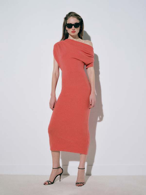 Iris Knit Dress - Cherries Jubilee