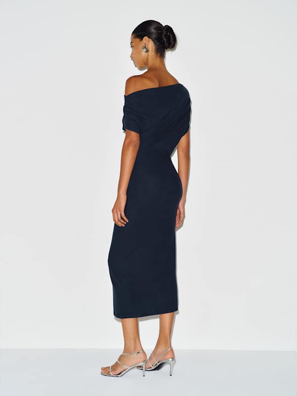 Iris Knit Dress - Midnight
