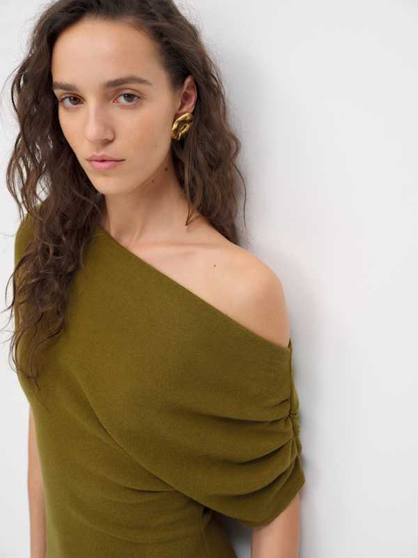 Iris Knit Dress - Pear