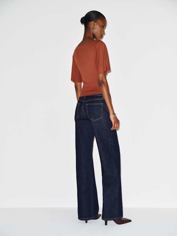 Demi Knit Top - Brick